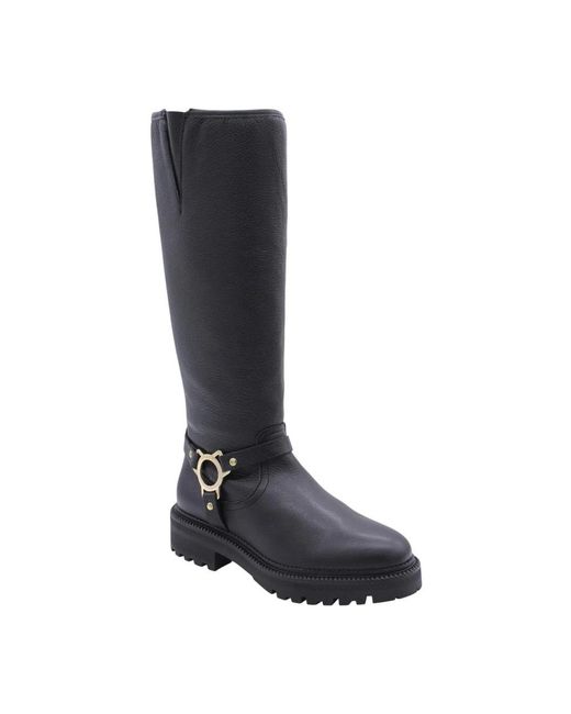 Scapa Blue High Boots