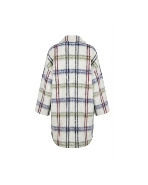 Hevò Gray Single-Breasted Coats