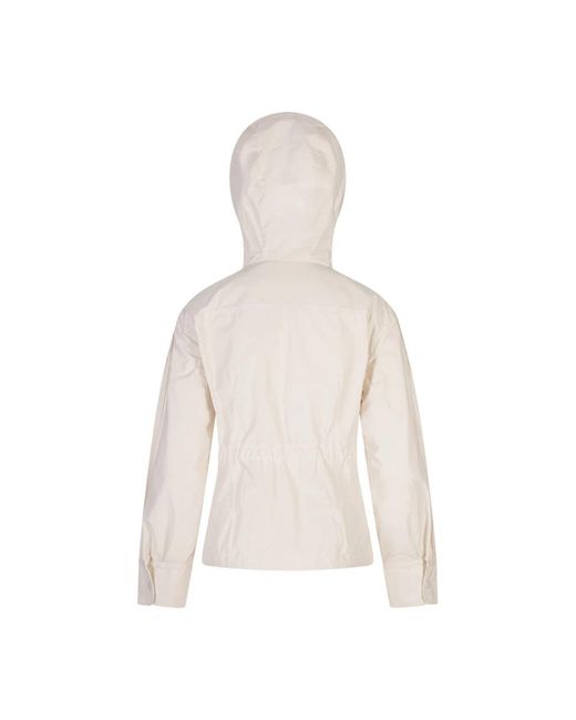Moncler Light Jackets in het Natural