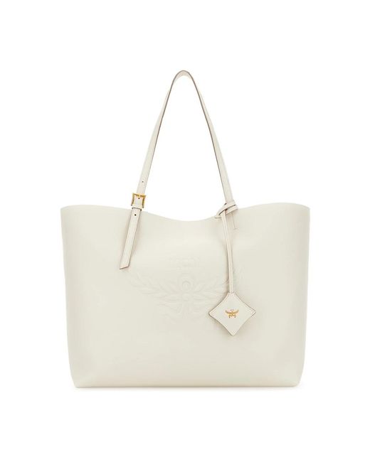 MCM Natural Shopping Bags