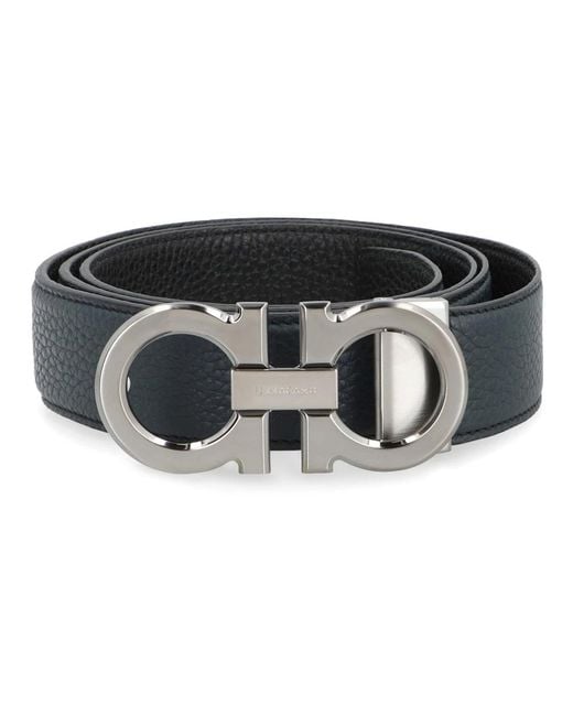 Belts di Ferragamo in Black da Uomo