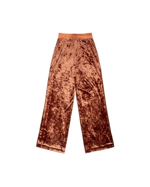 Nenette Orange Wide Trousers