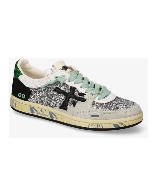 Premiata Gray Sneakers