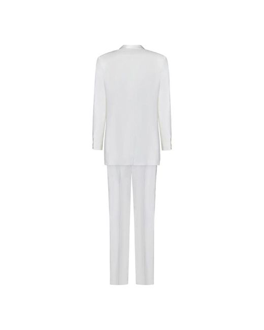 Single Breasted Suits Givenchy de hombre de color White