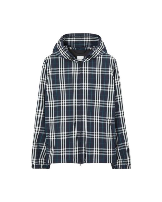 Light Jackets Burberry pour homme en coloris Blue