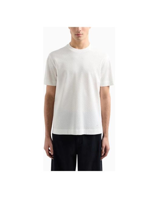 Emporio Armani White T-Shirts for men
