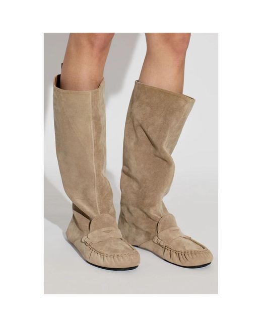 Acne Brown High Boots