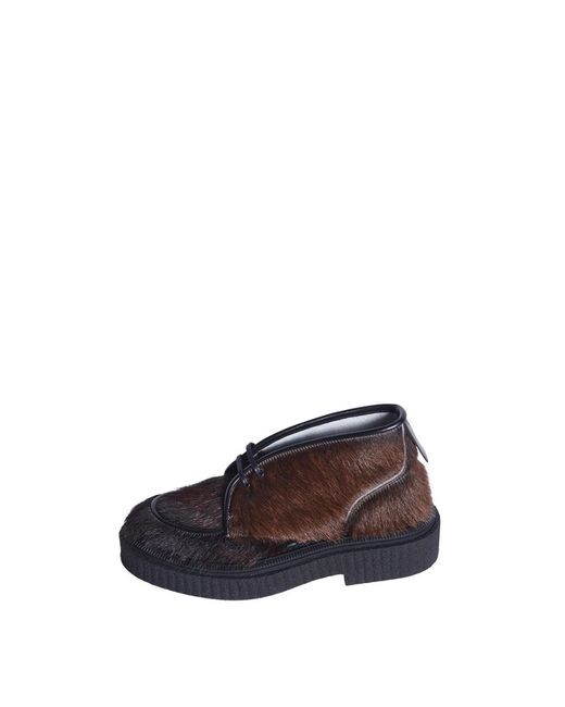 Lace-Up Boots di Adieu in Brown