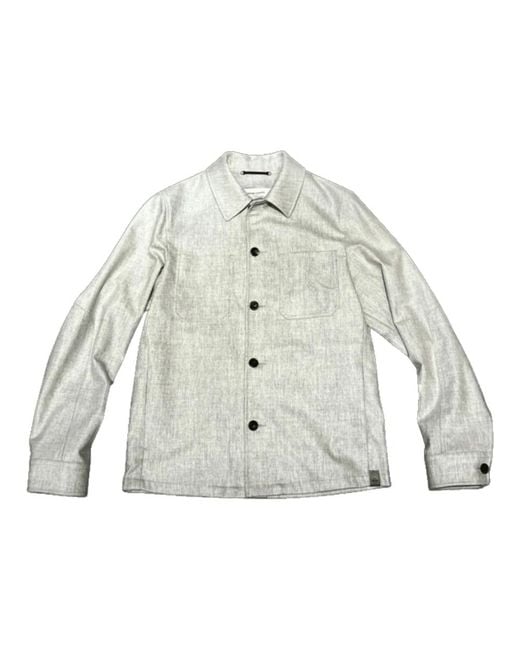 Jacob Cohen Gray Light Jackets for men