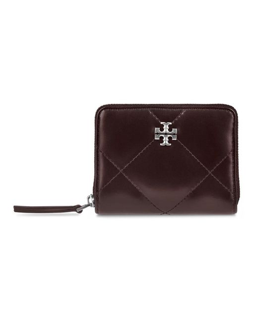 Wallets & Cardholders di Tory Burch in Brown