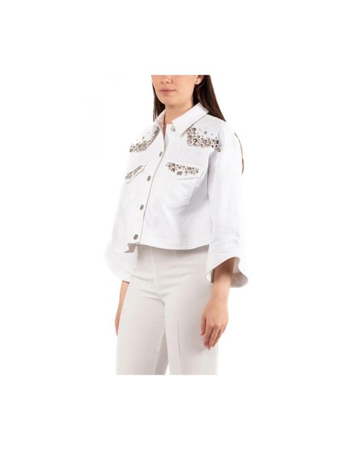 Blouses & shirts > shirts Nenette en coloris White