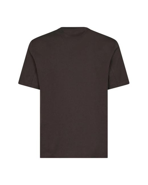 Brunello Cucinelli Black T-Shirts for men