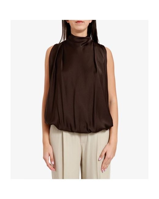 Blouses Semicouture de color Brown