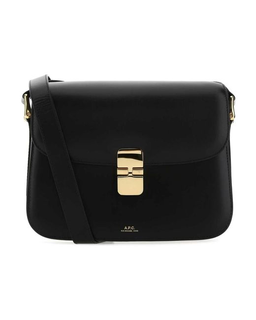 A.P.C. Black Cross Body Bags