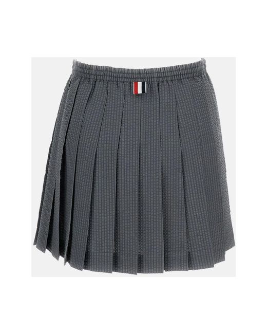 Thom Browne Gray Short Skirts