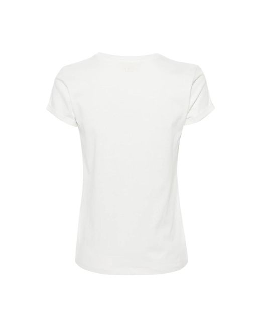 Tops > t-shirts Twin Set en coloris White
