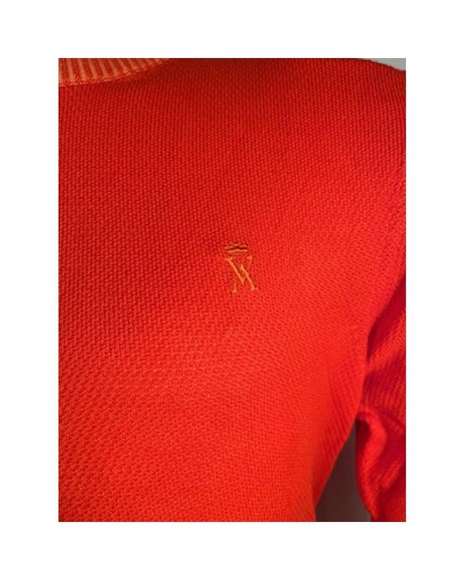 Knitwear > round-neck knitwear Vicomte A. pour homme en coloris Red