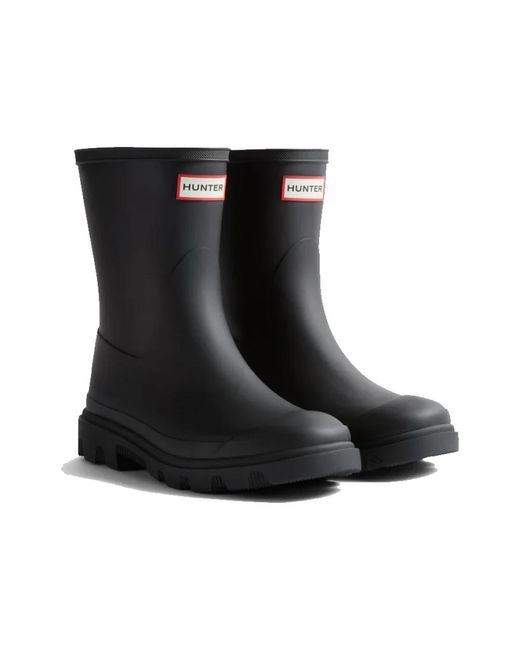 Rain Boots Hunter de color Black