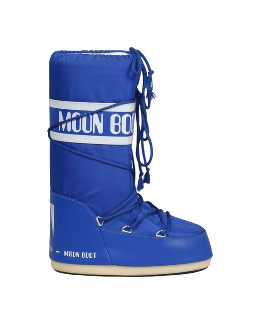 Moon Boot Blue Winter Boots