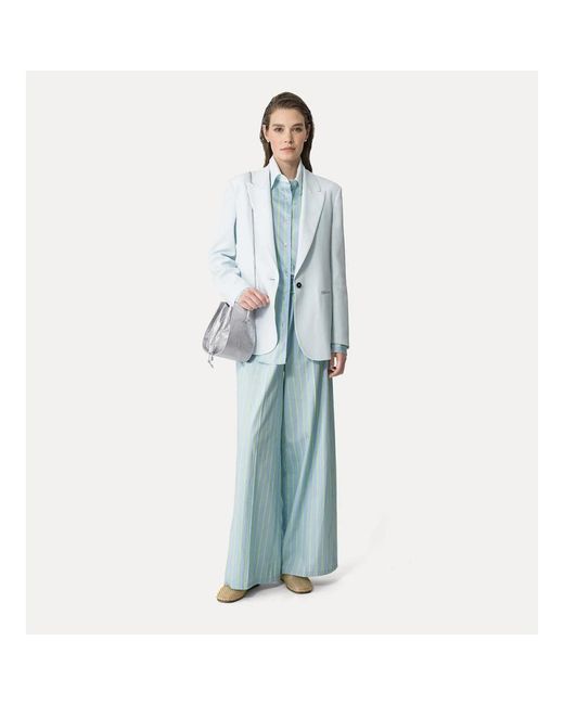 Forte_forte Blue Wide Trousers