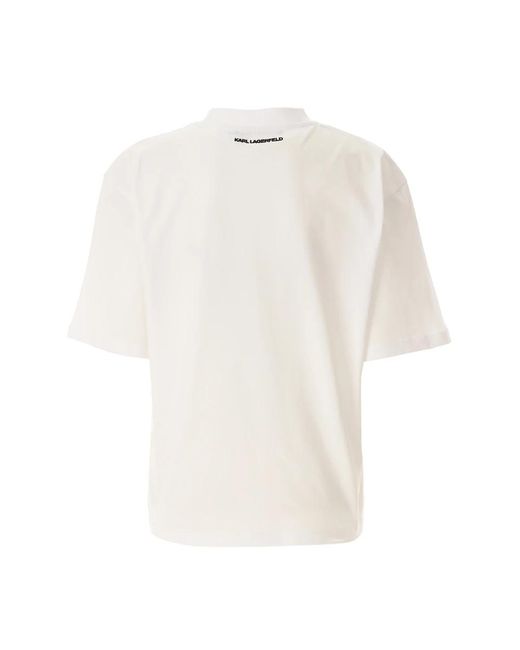 Karl Lagerfeld White T-Shirts