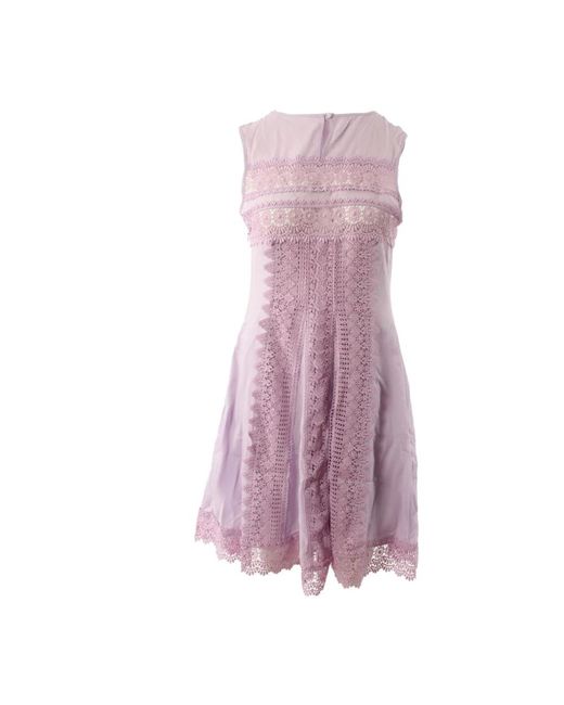 Charo Ruiz Purple Short Dresses