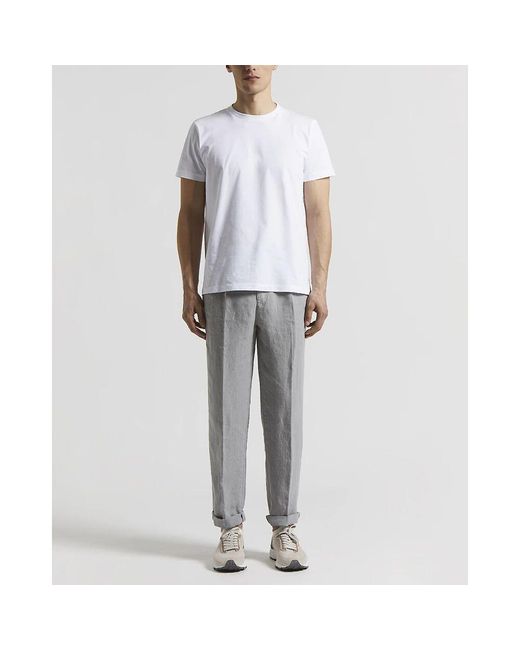 T-Shirts di Peserico in Gray da Uomo