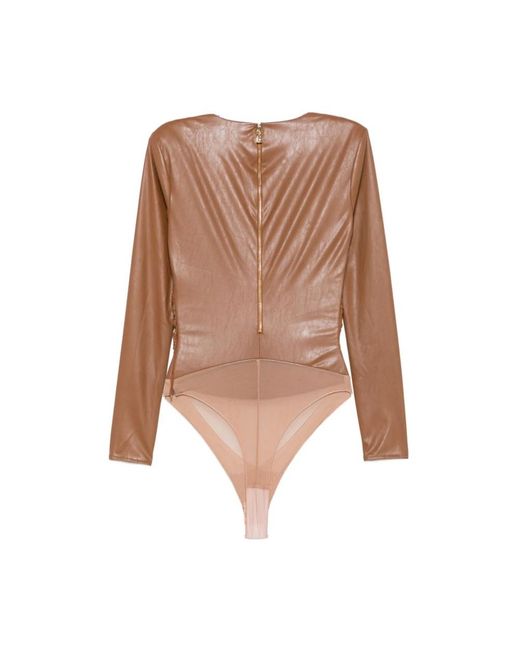 Elisabetta Franchi Brown Full-Body