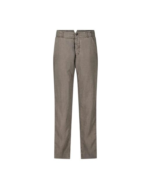 Trousers > chinos Hannes Roether pour homme en coloris Gray