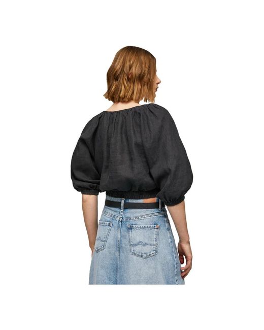 Pepe Jeans Black Blouses
