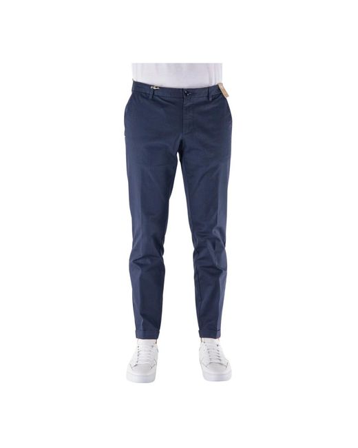 Pantaloni chino sasa di AT.P.CO in Blue da Uomo