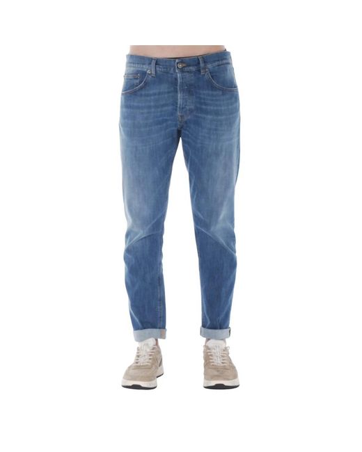 Dondup Blue Loose Fit Jeans for men