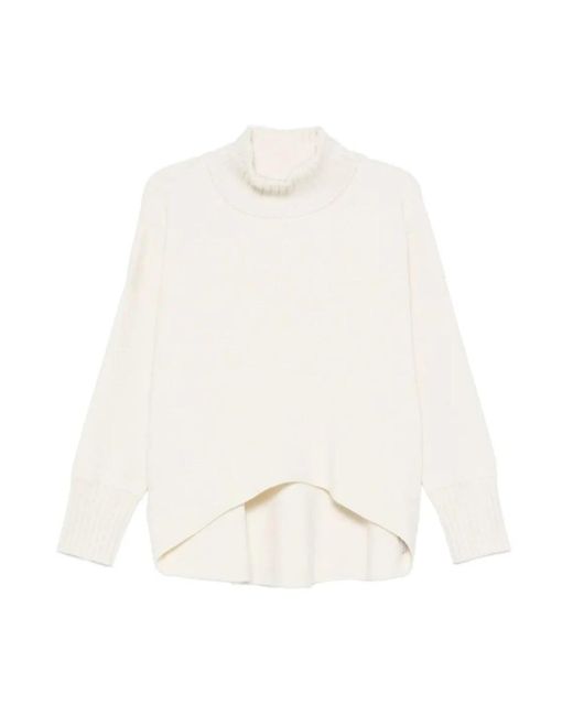 Turtlenecks Liviana Conti en coloris White
