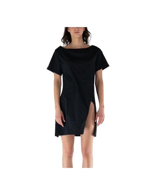 Courreges Black Short Dresses