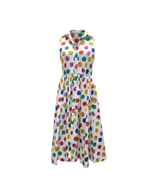Samantha Sung Blue Shirt Dresses