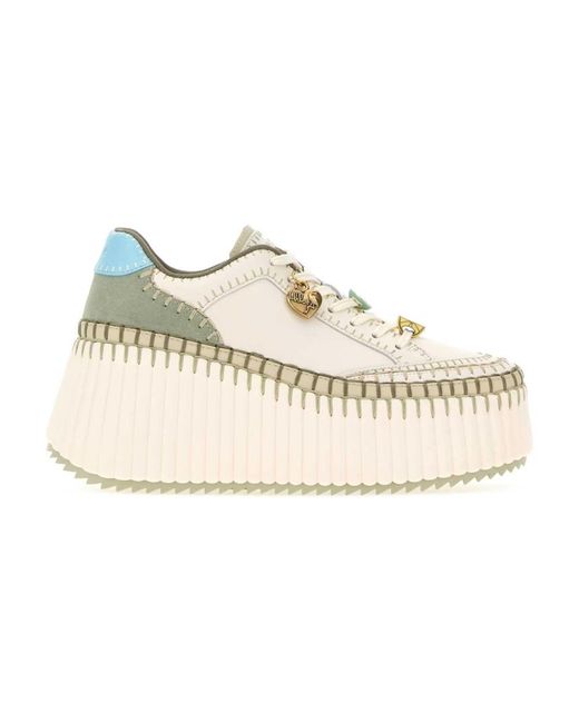 Chloé Natural Sneakers