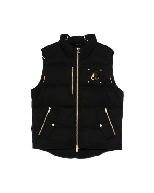 Moose Knuckles Vests in het Black voor heren