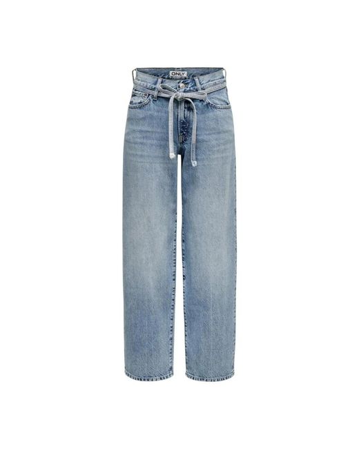 ONLY Blue Loose Fit Jeans