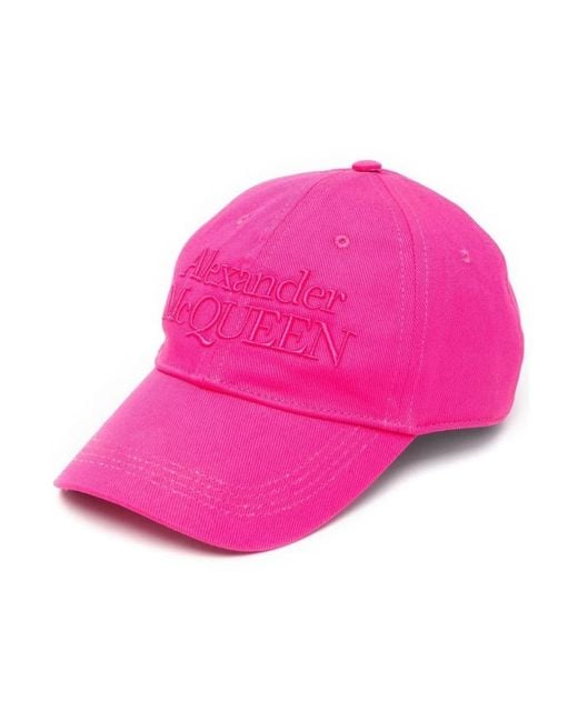 Alexander McQueen Pink Caps for men