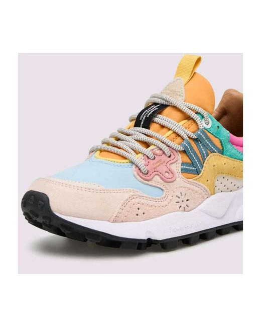 Flower Mountain White Sneakers