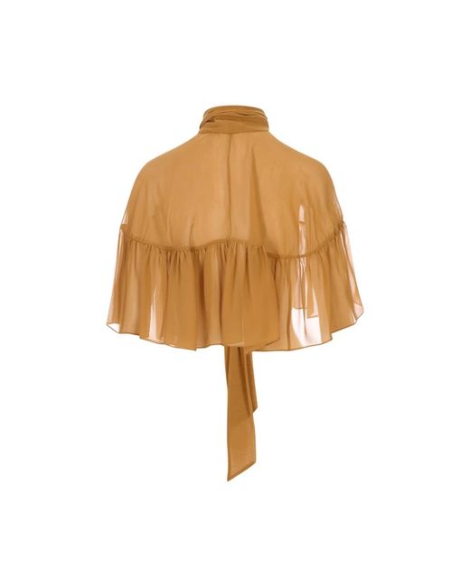 Max Mara Blouses in het Brown