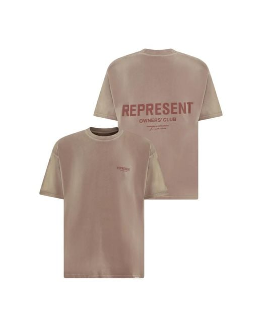 Represent Brown T-Shirts for men