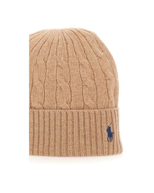 Polo Ralph Lauren Natural Beanies