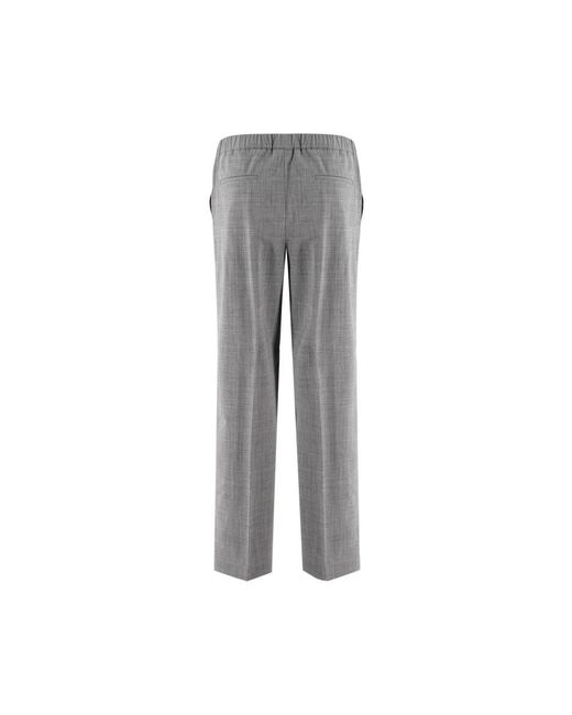 Fabiana Filippi Gray Slim-Fit Trousers