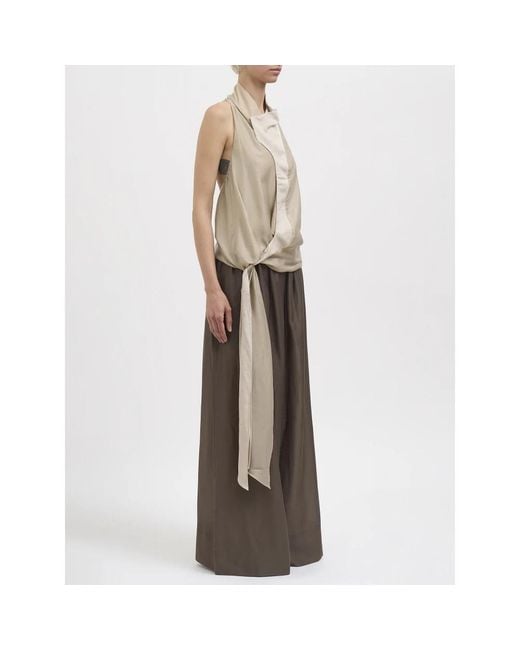 Blouses Entire studios de color Natural