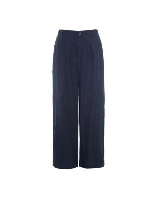Bitte Kai Rand Blue Dunkel mitternacht leinenhose lockerer schnitt