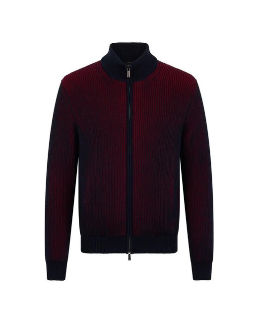 Moorer Blue Cardigans for men