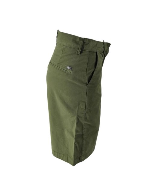 Bomboogie Green Casual Shorts