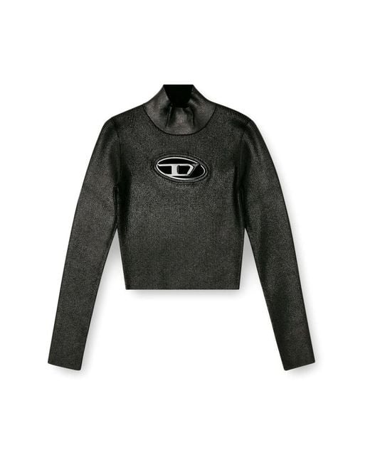 DIESEL Black Turtlenecks