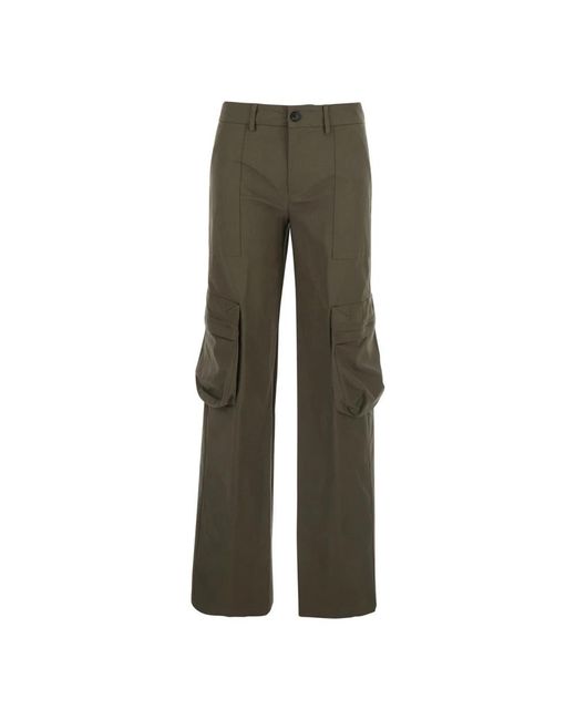 Straight Trousers di Grifoni in Gray